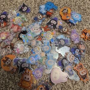 Labubu 4cm Acrylics For Diy-50pcs